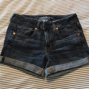 American Eagle Denim Midi Shorts